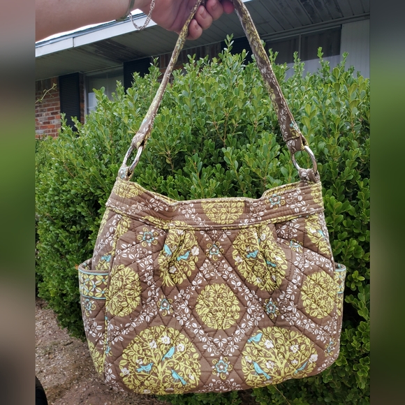 Vera Bradley Women’s Pirouette Sittin' in a Tree Reversible Handbag Shoulder EC - Picture 9 of 10